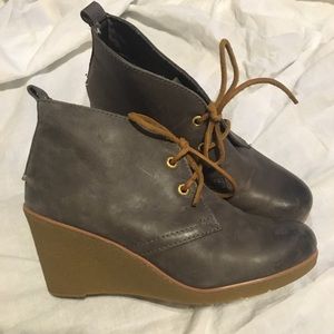 Sorry wedge booties